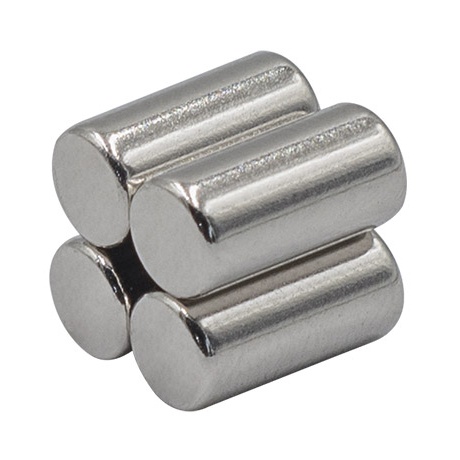 Cylindrical Neodymium Magnets - 5mm x 10mm