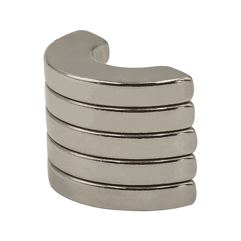 25-12*3.5mm Customized Tile Neodymium Magnet N45SH Grade MOQ 500PCS