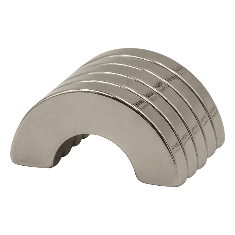 25-12*3.5mm Customized Tile Neodymium Magnet N45SH Grade MOQ 500PCS
