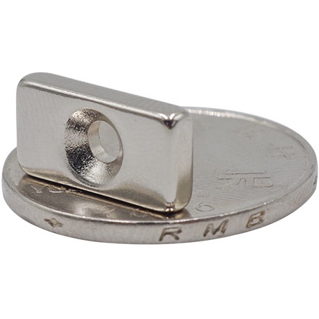 Countersunk Hole Neodymium Magnets - 16mm x 8mm x 3mm