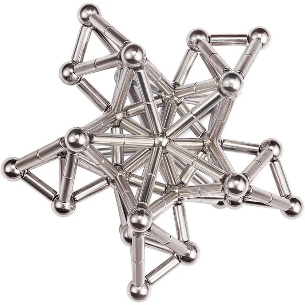 Toy: neodymium rod 4*23mm + 8mm steel balls MOQ 100SETS